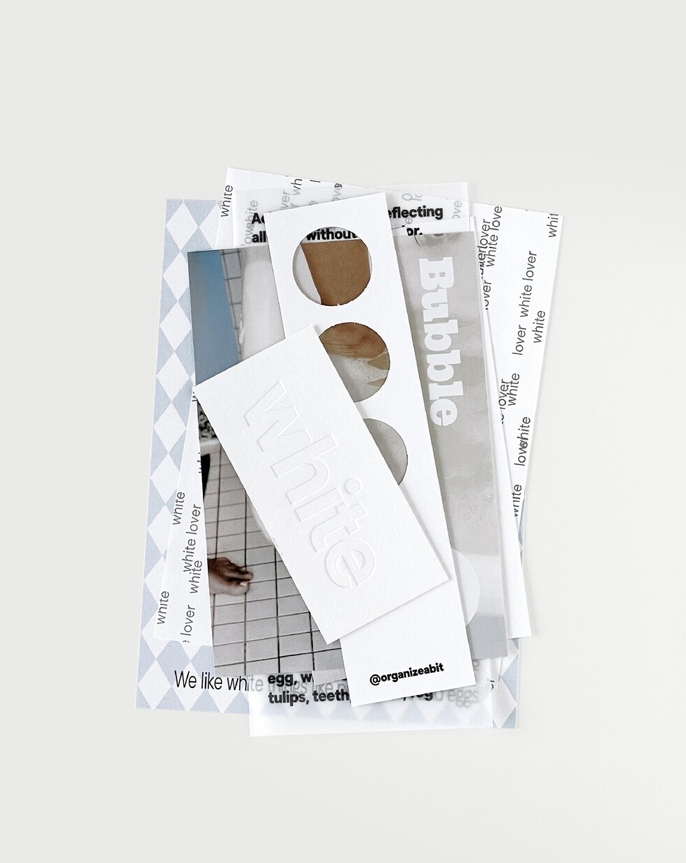 Organize a bit - White Pack