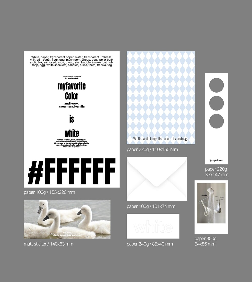 Organize a bit - White Pack