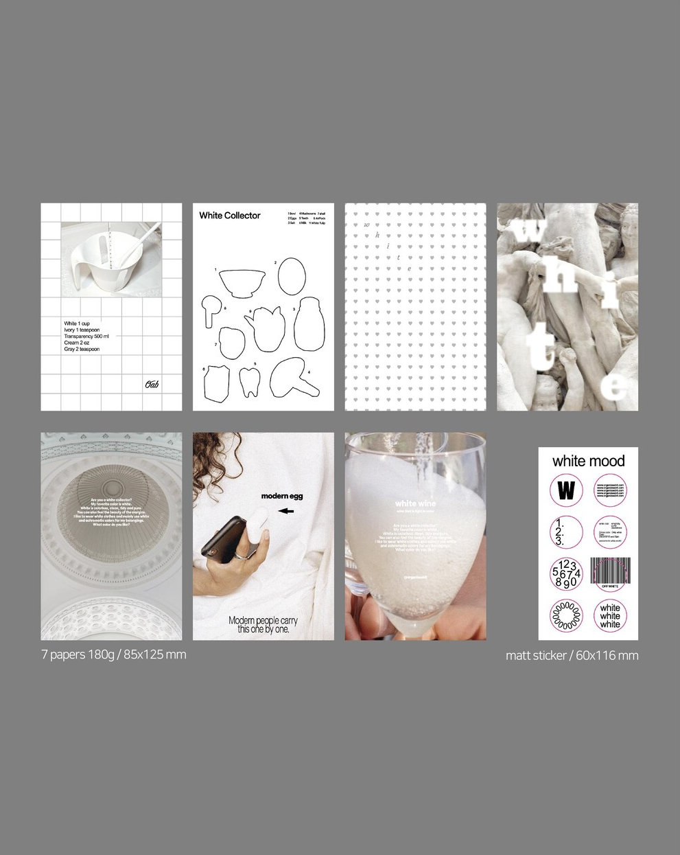 Organize a bit - White Pack