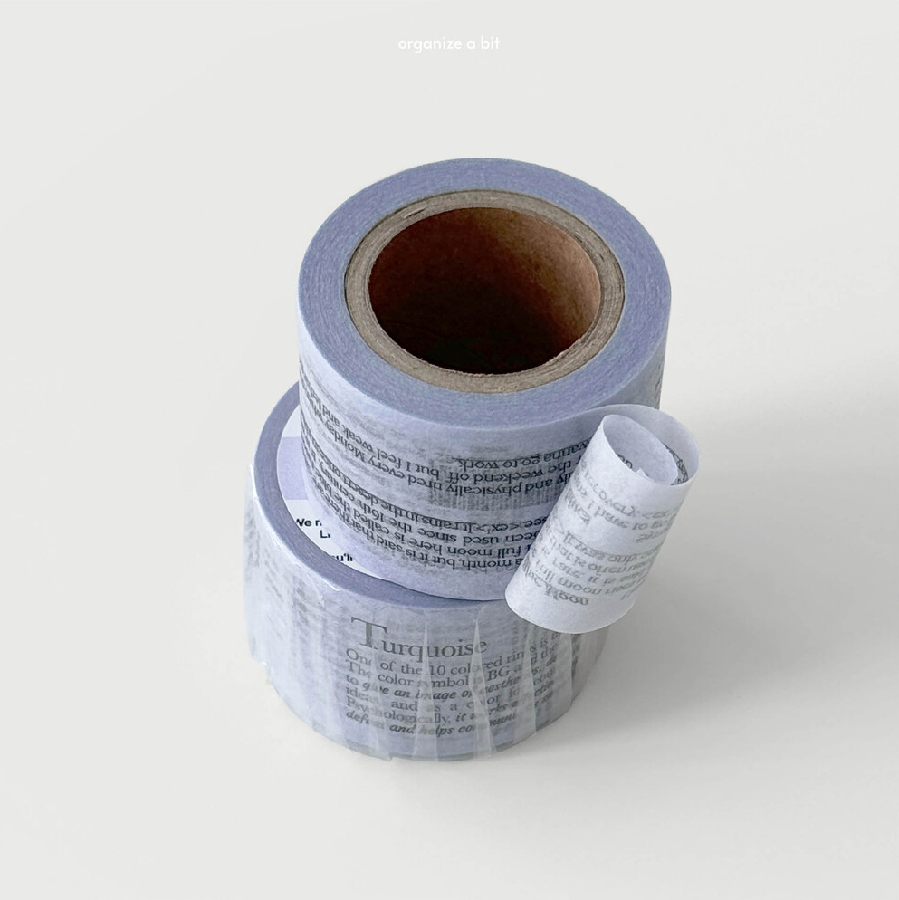 Organize a bit  - Washi Tape no.31