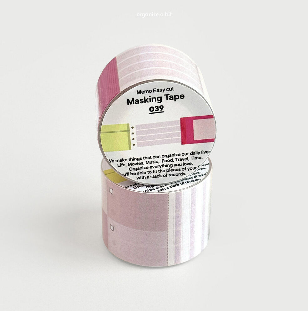 Organize a bit - Washi Tape no.39