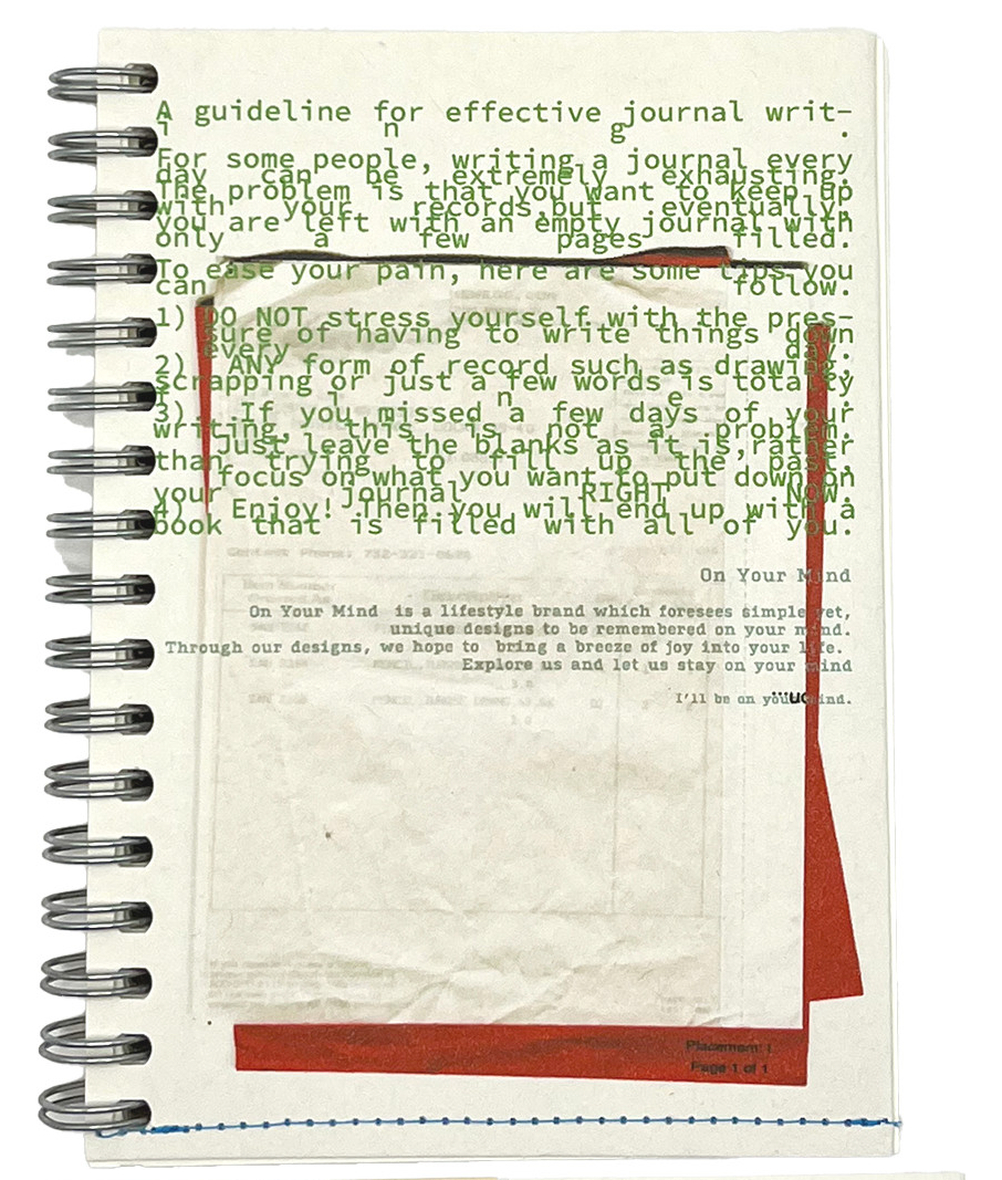 On Your Mind - Lab Note Series No.3 A6