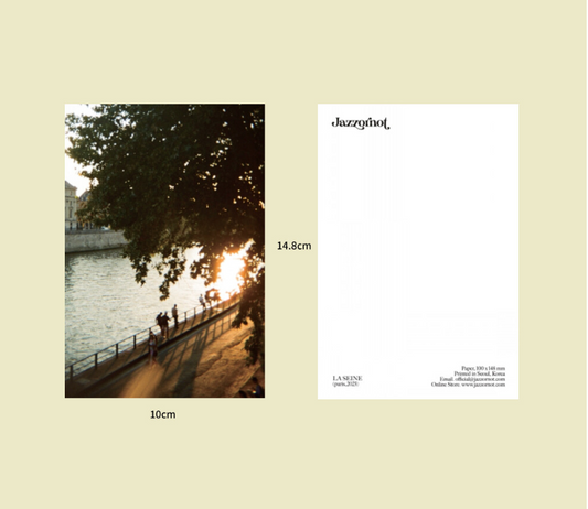 JAZZ OR NOT - LA SEINE Postcard