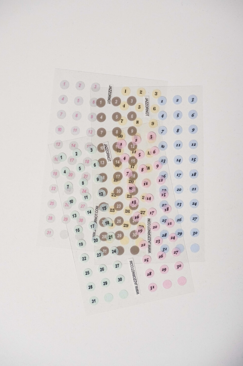 JAZZ OR NOT - Dot The Day Sticker
