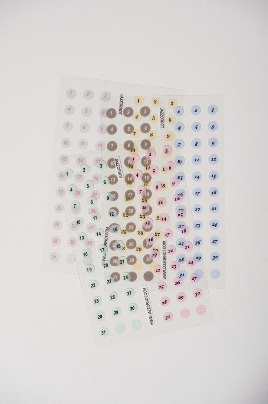 JAZZ OR NOT - Dot The Day Sticker