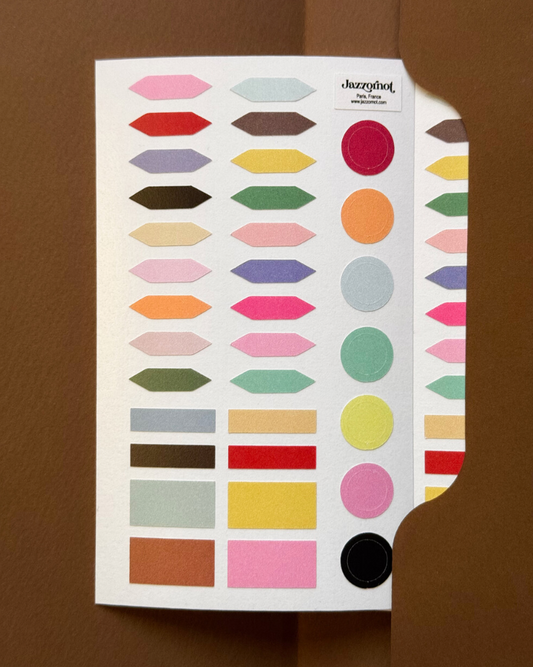 JAZZ OR NOT - Baby Schedule Sticker