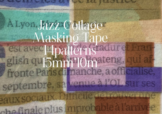 JAZZ OR NOT - Jazz Collage Masking Tape