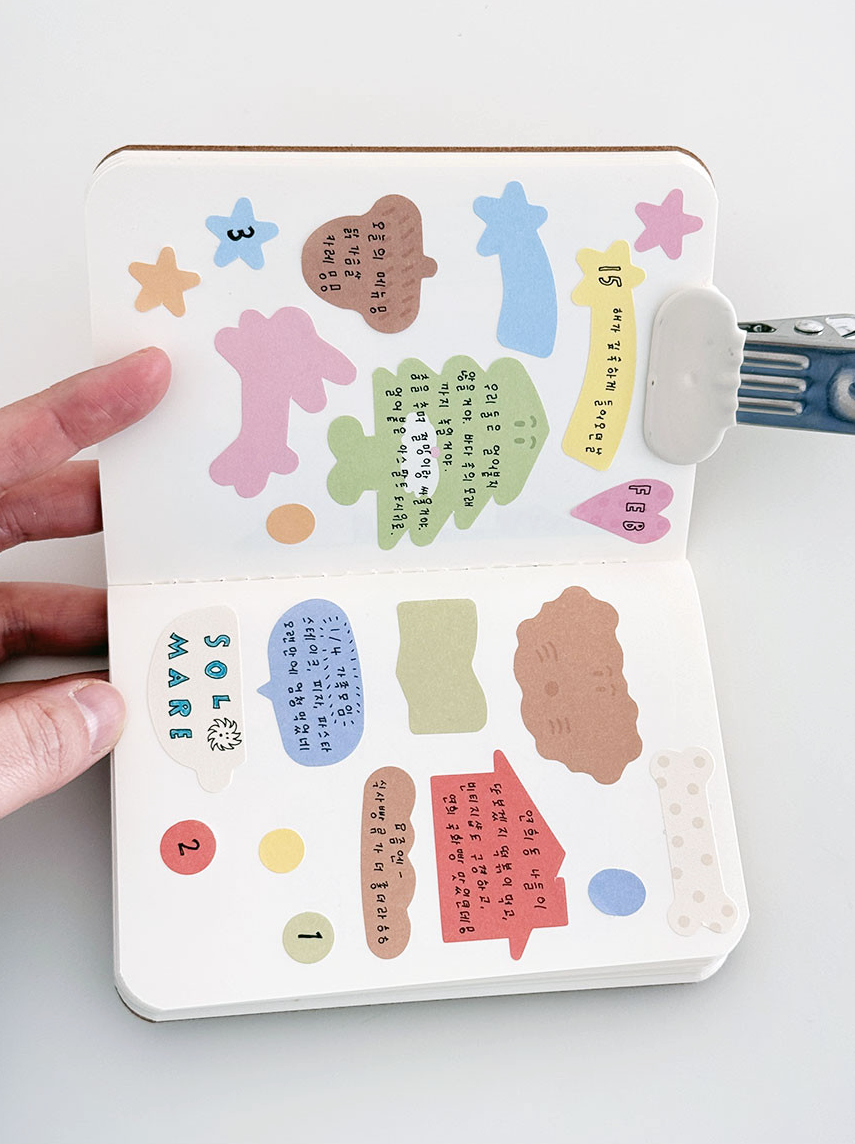 SCOOTY STUDIO - Little Memo Sticker(2 Types)