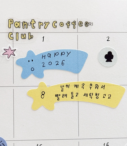SCOOTY STUDIO - Little Memo Sticker(2 Types)