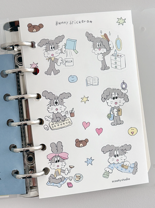 Scooty Studio – Bunny Sticker 04
