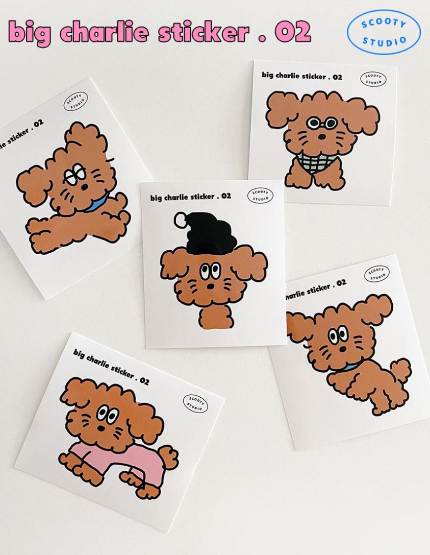 Scooty Studio – Big Charlie Sticker 02