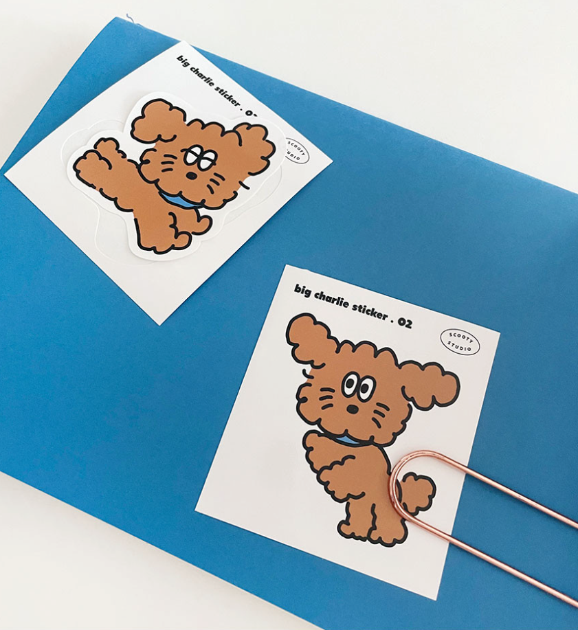 Scooty Studio – Big Charlie Sticker 02