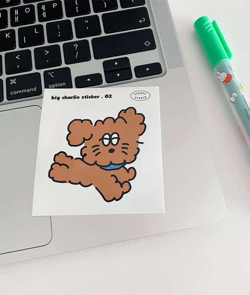 Scooty Studio – Big Charlie Sticker 02