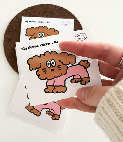 Scooty Studio – Big Charlie Sticker 02