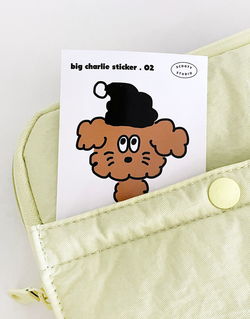Scooty Studio – Big Charlie Sticker 02
