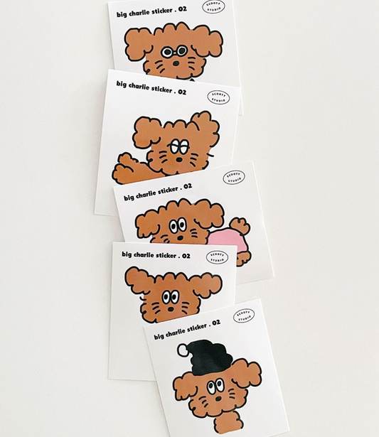 Scooty Studio – Big Charlie Sticker 02