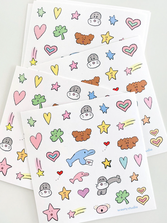 Scooty Studio – Scooty Club Sticker 02