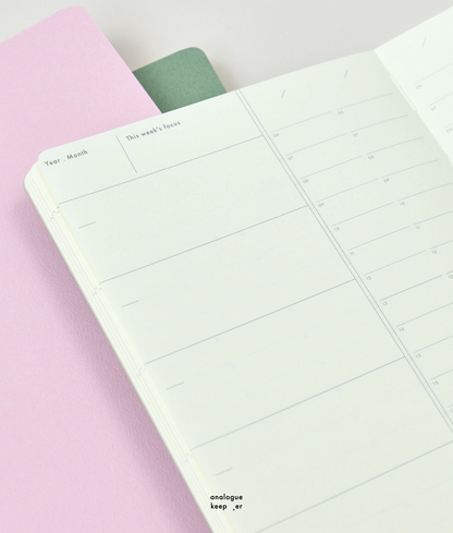 Analogue Keeper - Space Diary 1 year (2 Colors)