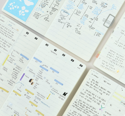 Analogue Keeper - Space Diary 6 month (2 Colors)