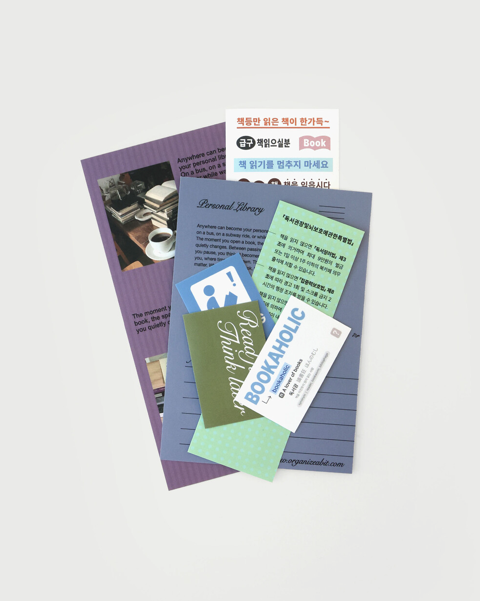 Organize a bit - Book Pack