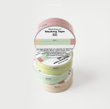 Organize a bit - Masking Tape 071