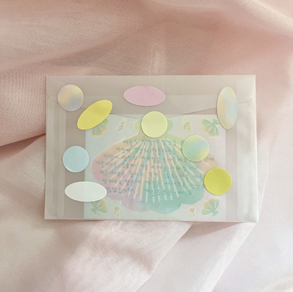 greenyeveryday - Shell Memo Pad