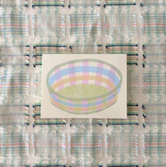 greenyeveryday - Basket Memo Pad