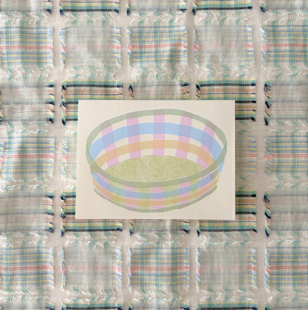 greenyeveryday - Basket Memo Pad