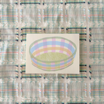 greenyeveryday - Basket Memo Pad