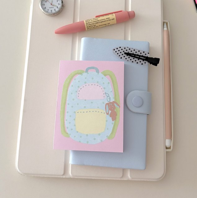 greenyeveryday - Backpack Memo Pad