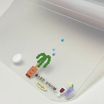 Hand in glove - Happy Plants sticker