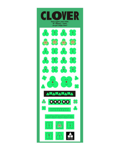 Hand in glove - Neon Clover sticker