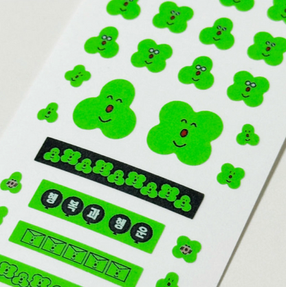 Hand in glove - Neon Clover sticker