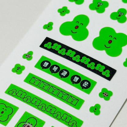 Hand in glove - Neon Clover sticker