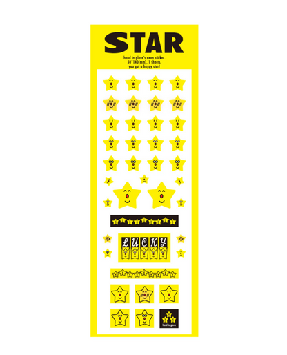 Hand in glove - Neon Star sticker