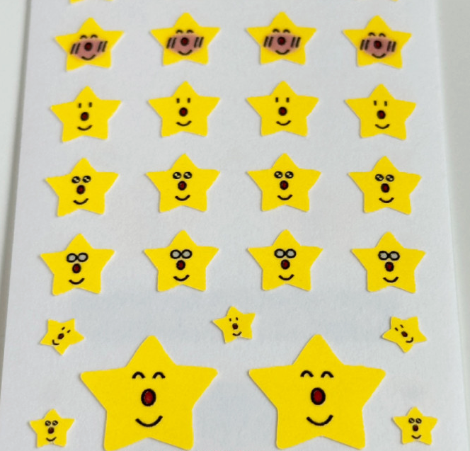Hand in glove - Neon Star sticker