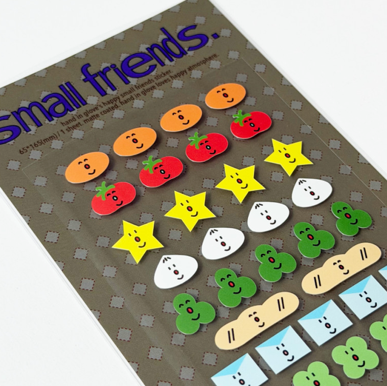 Hand in glove - Small Friends sticker
