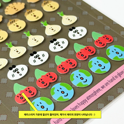 Hand in glove - Small Friends sticker