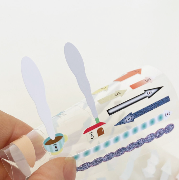 Hand in glove - Happy Arrow Sticker 03