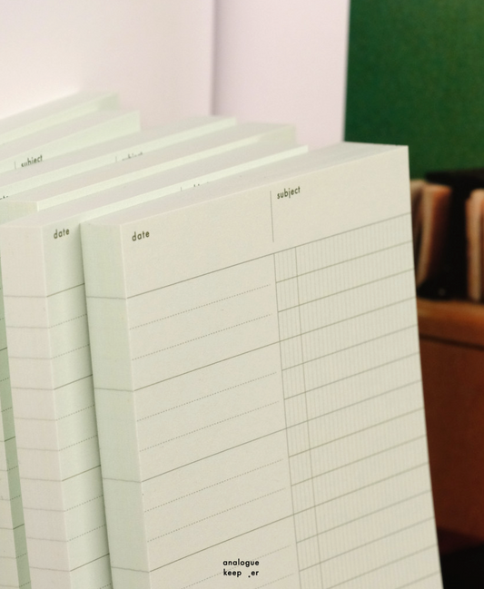 Analogue Keeper - Wordbook Memo Pad