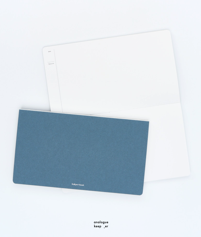 Analogue Keeper - Subject Book