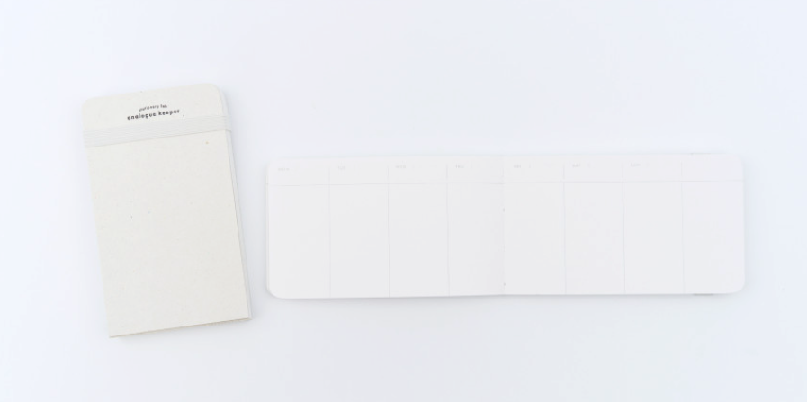Analogue Keeper Handy Diary - 6 month (3 colors)