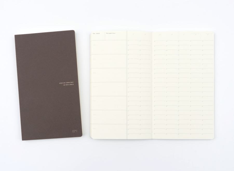 Analogue Keeper Space Diary - 1 year (2 colors)
